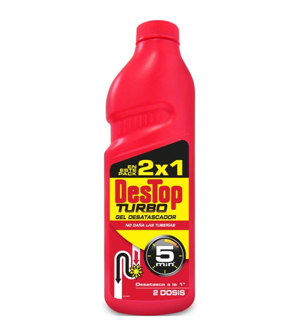 DESATASCADOR DE TUBERÍAS DESTOP TURBO