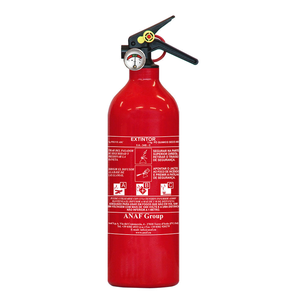 EXTINTOR 1KG POLVO ABS