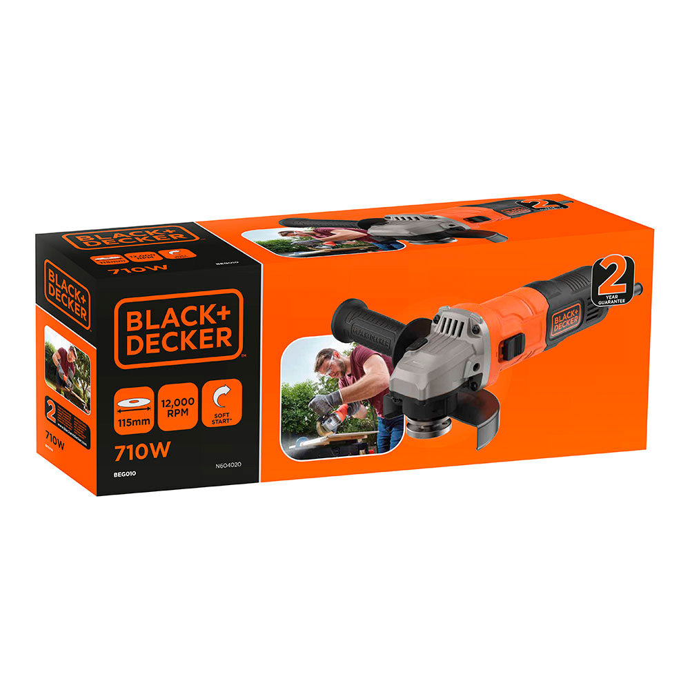 MINI AMOLADORA 710W Ø115mm BEG010-QS