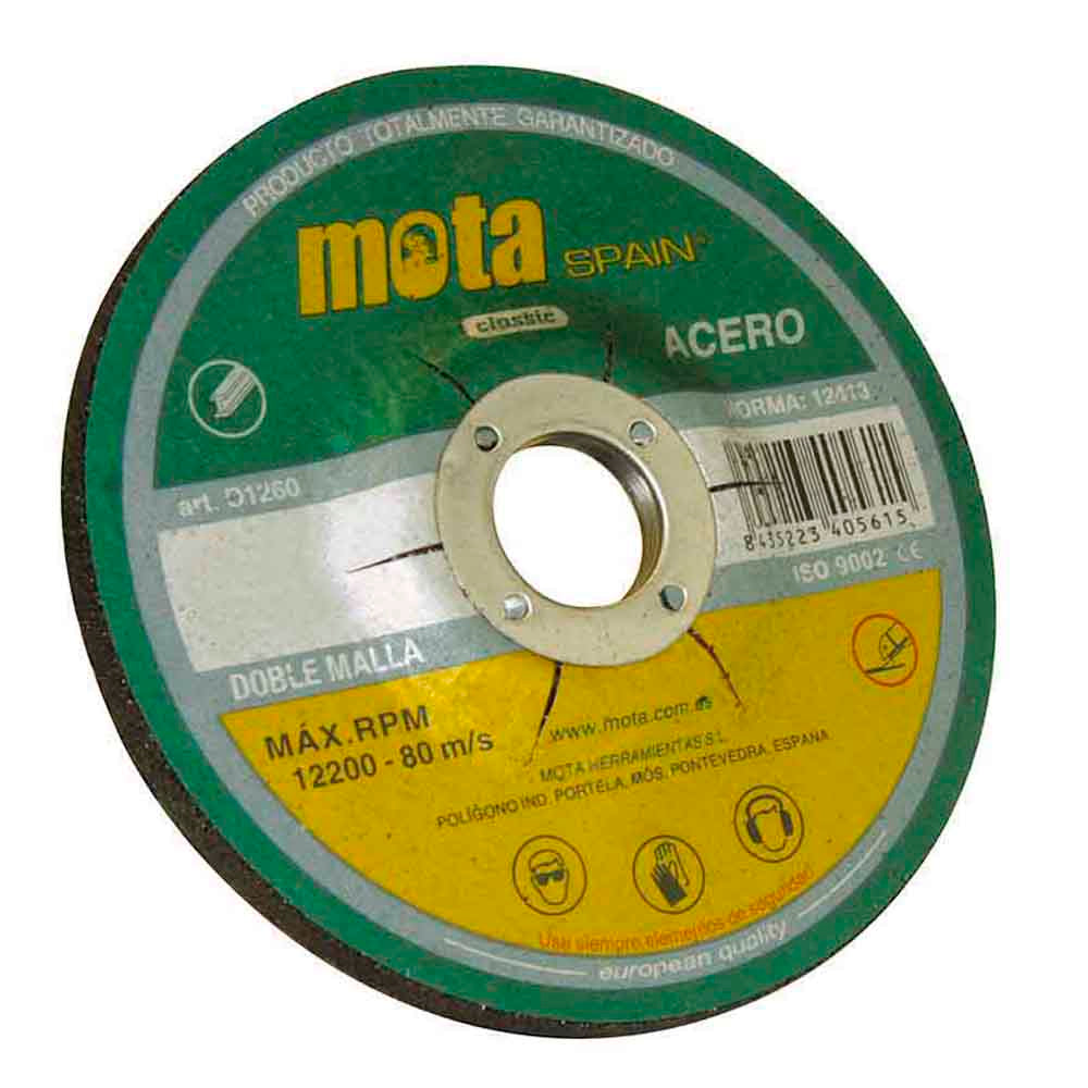 DISCO DESBASTE METAL 115 MOTA