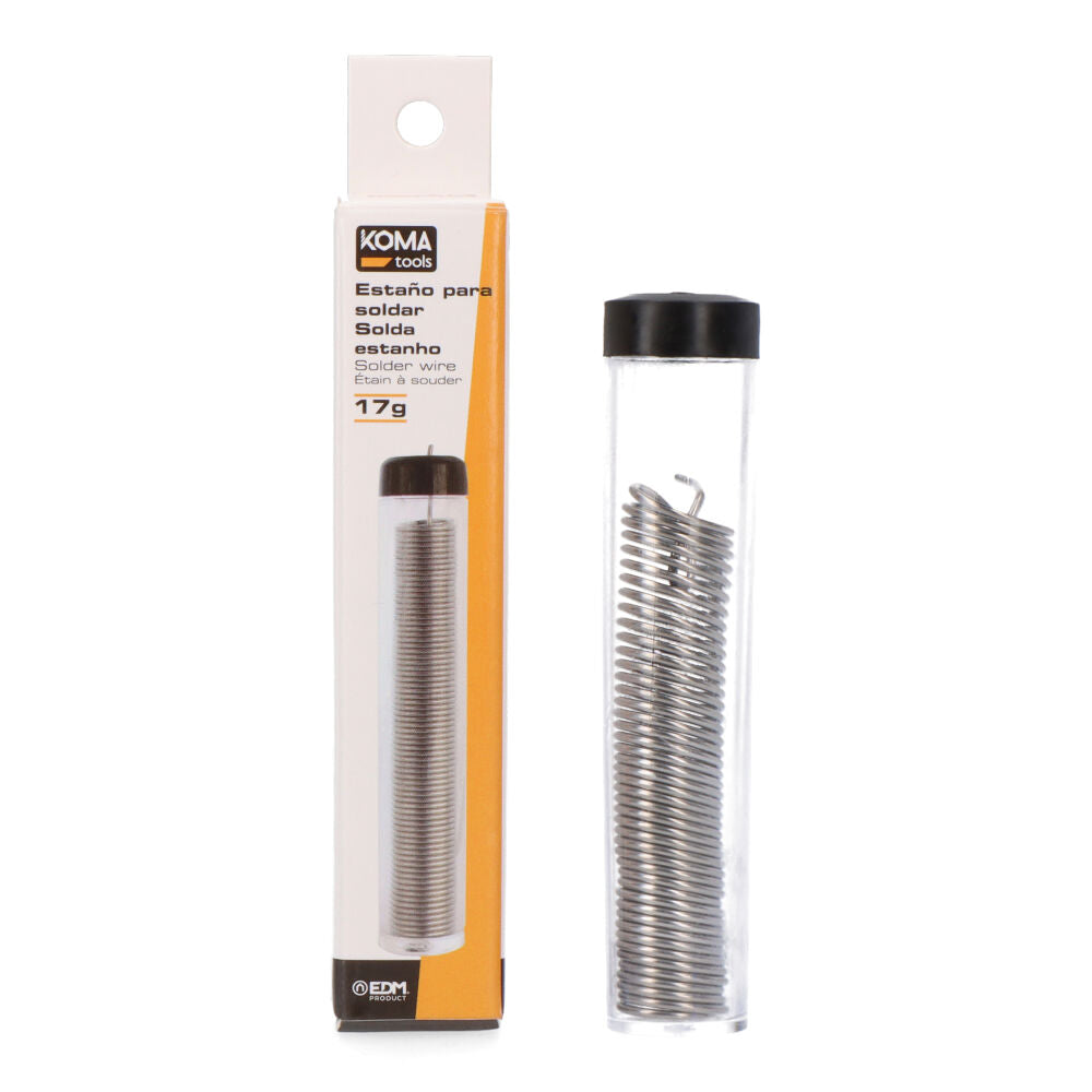 TUBO DE ESTAÑO 60% 1mm. 17g.