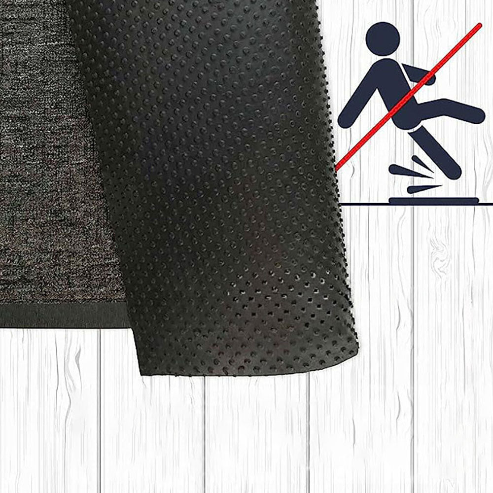 FELPUDO DE GOMA 60 x 40 cm COLORES SURTIDOS