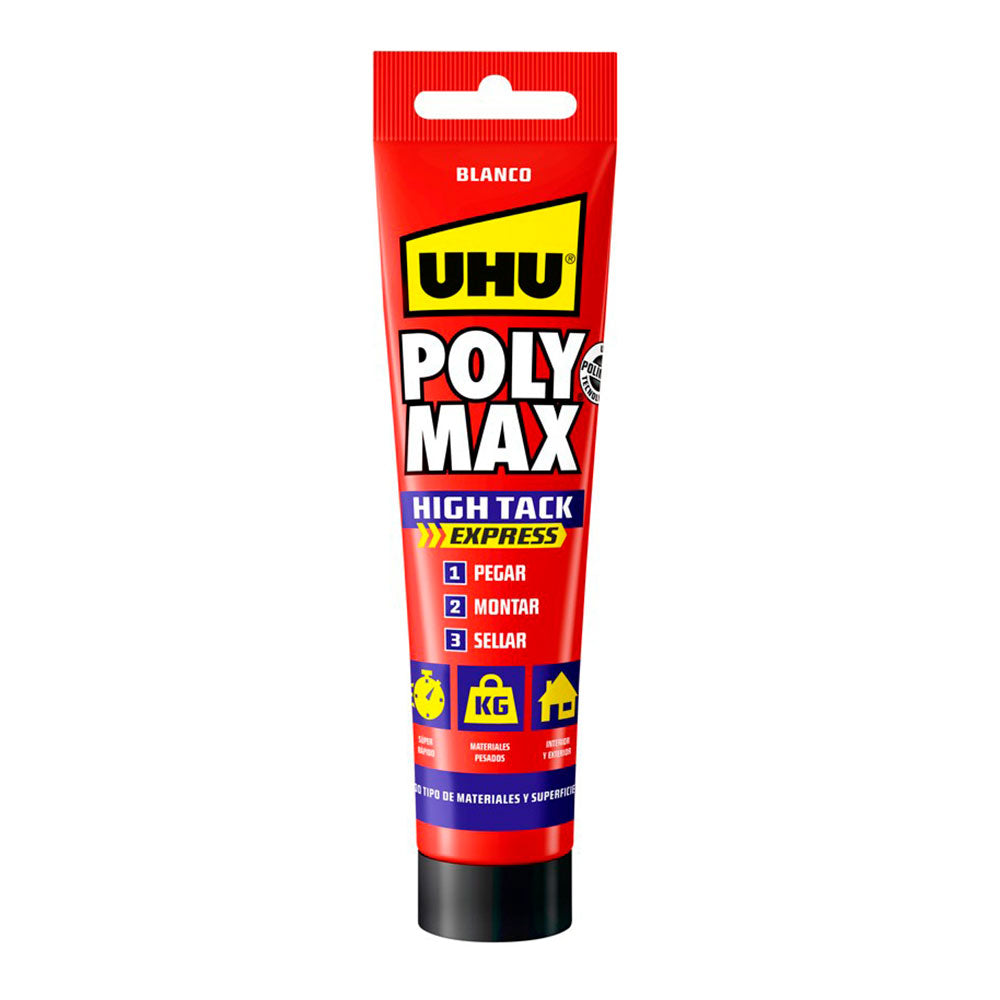 UHU POLY MAX HIGH TACK® EXPRESS BLANCO 165 g