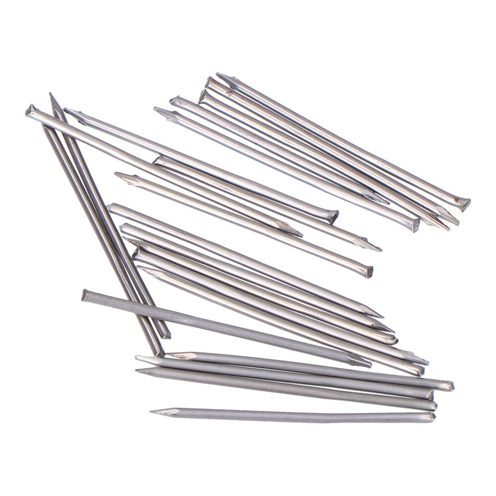 PUNTA AGUJA ACERO PARA TAPETA 2,5 cm, PACK 100 uds