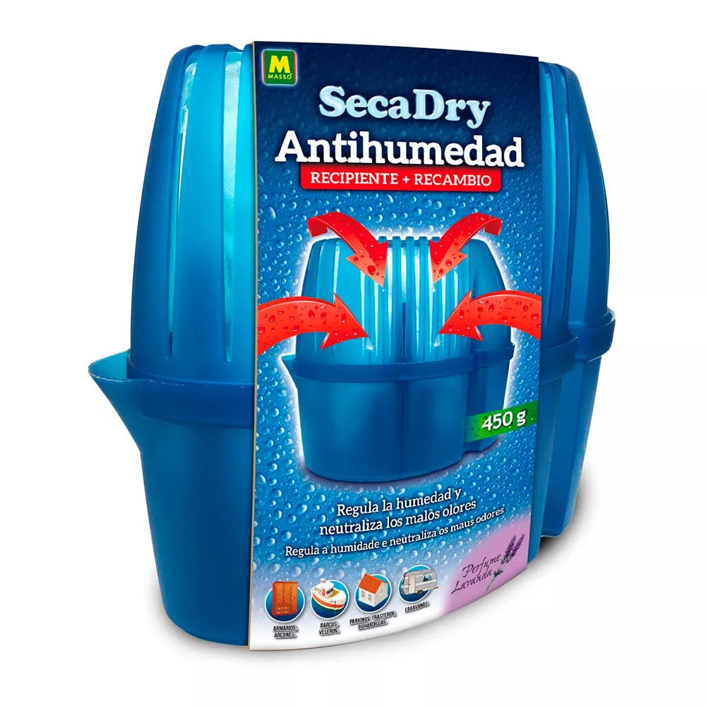ANTIHUMEDAD SECADRY MASSÓ RECIPIENTE + RECAMBIO 450GR