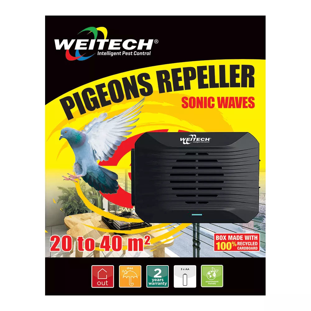 WEITECH AHUYENTADOR SONORO ESPECIAL PARA PALOMAS
