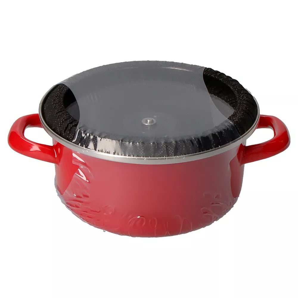 FAGOR OLLA OPTIMAX + TAPA ROJA ACERO AISI 430